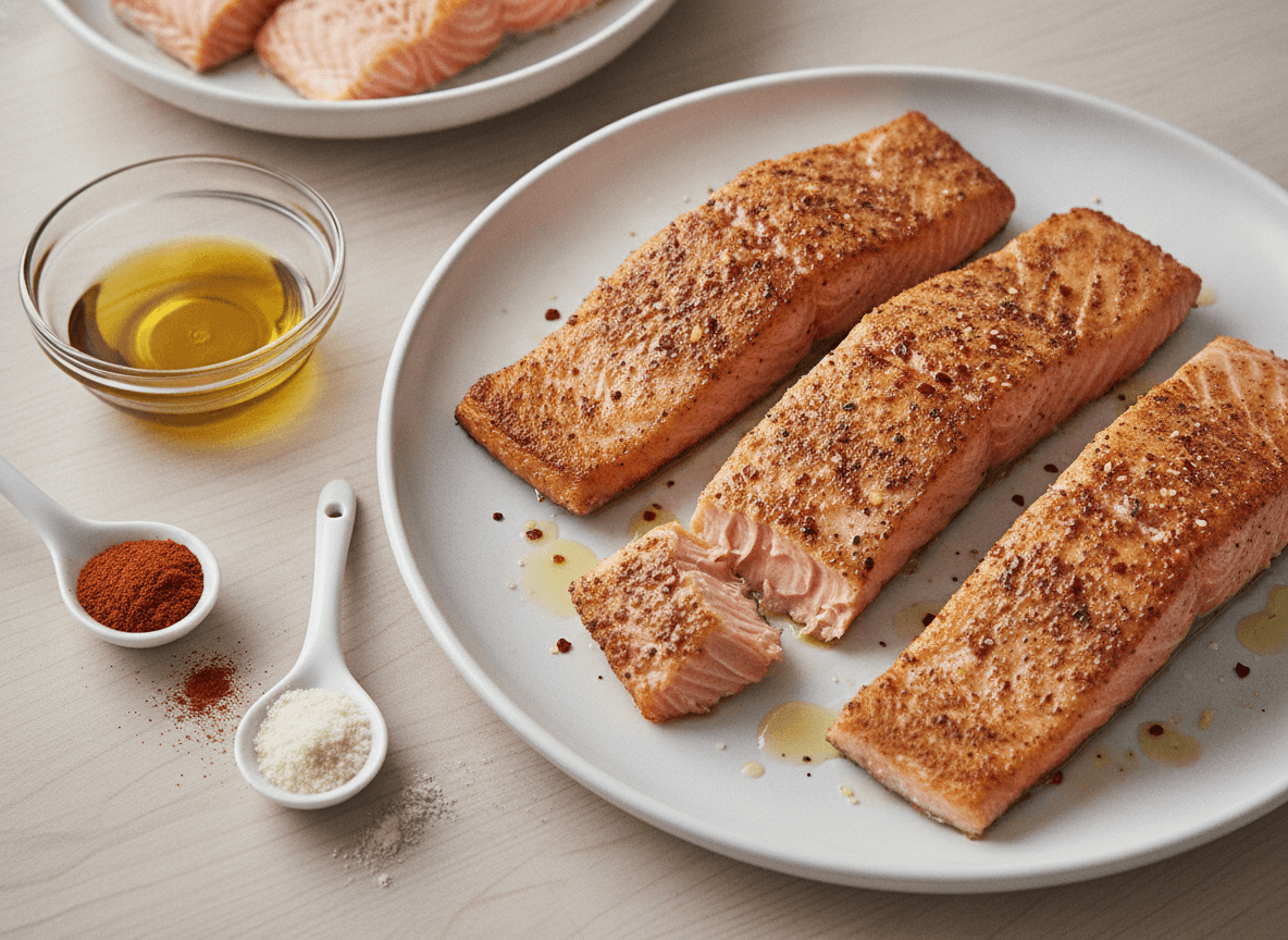 Air Fryer Salmon