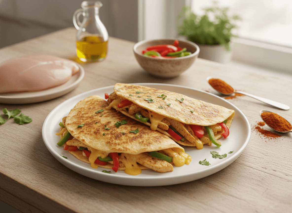 Chicken Quesadillas