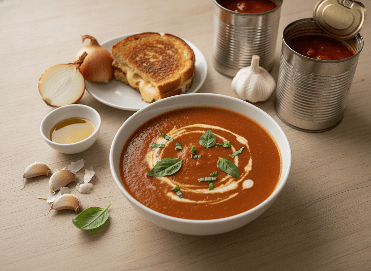 Creamy Tomato Basil Soup