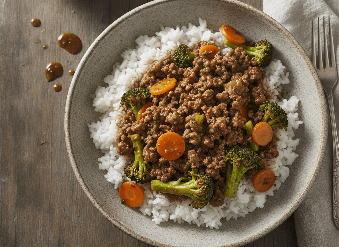 Easy Beef and Vegetable Skillet
