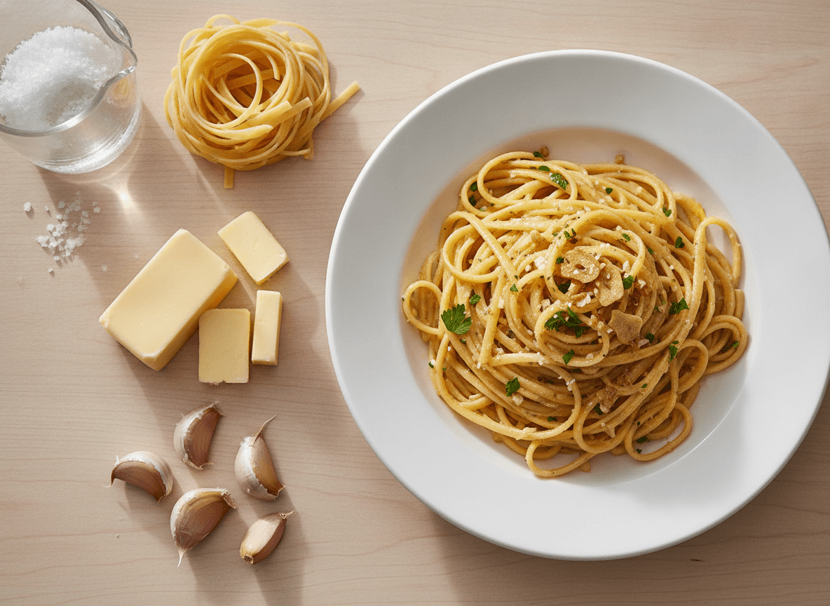 Garlic Butter Pasta