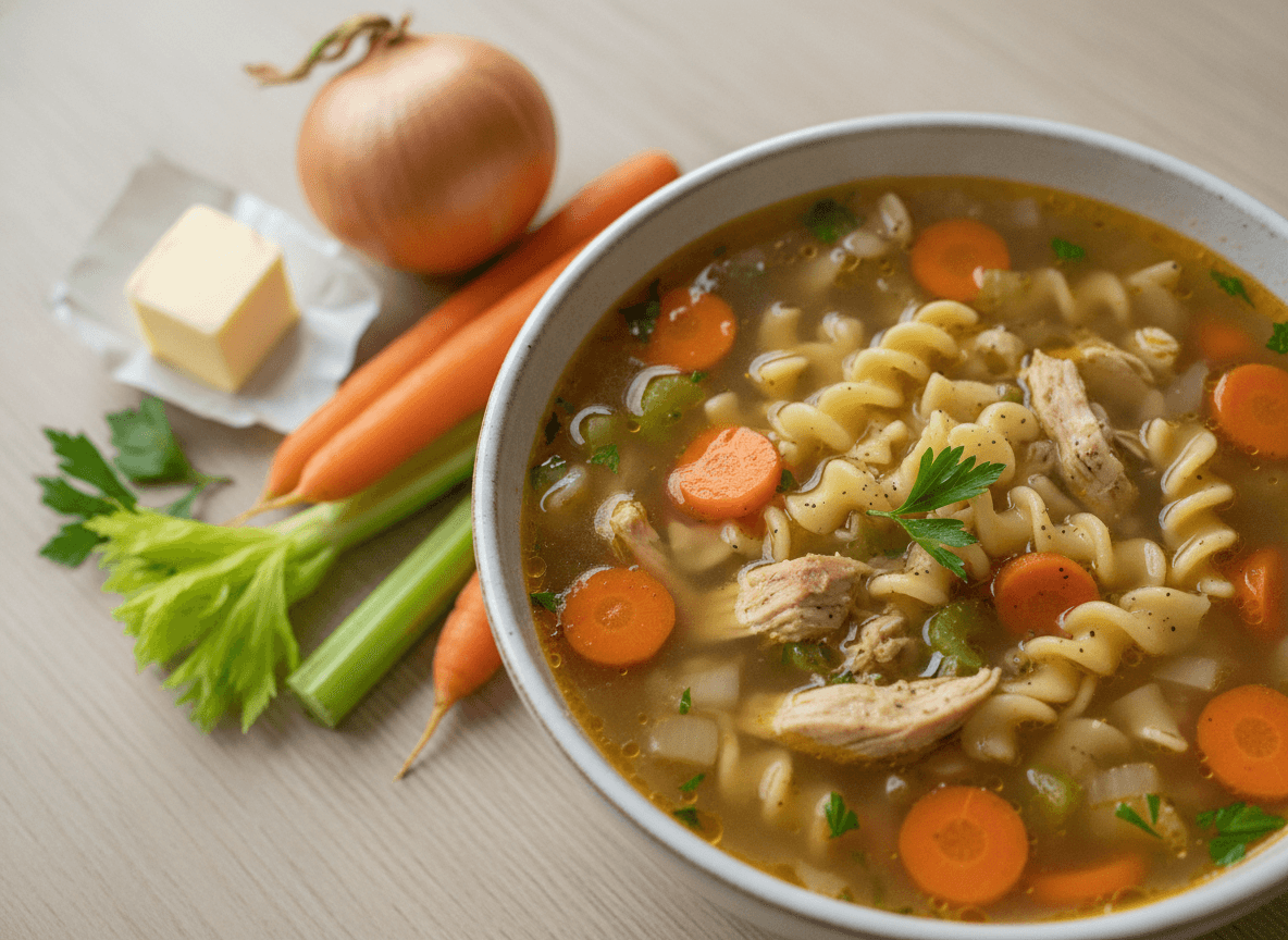 Homemade Chicken Noodle Soup
