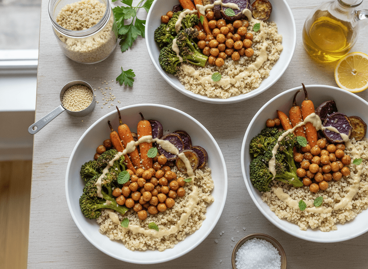 Quinoa Power Bowls