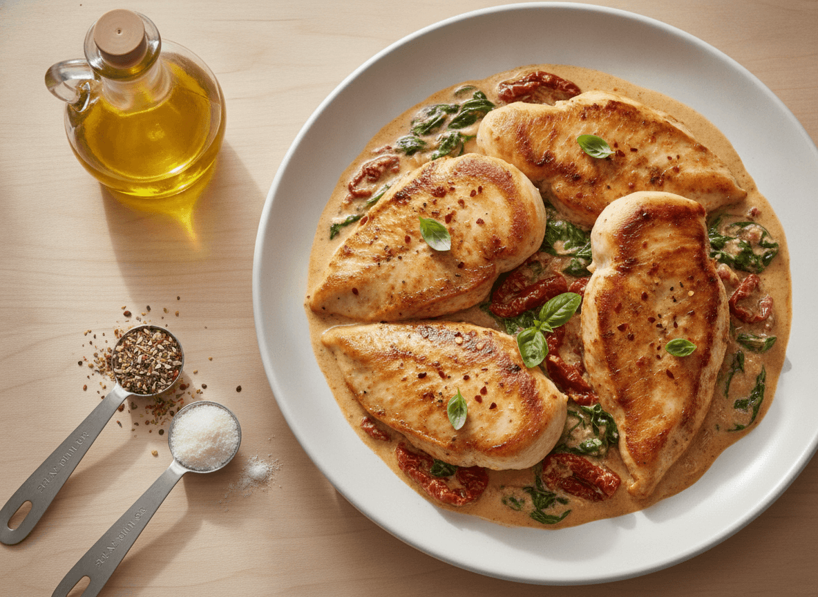 Creamy Tuscan Chicken