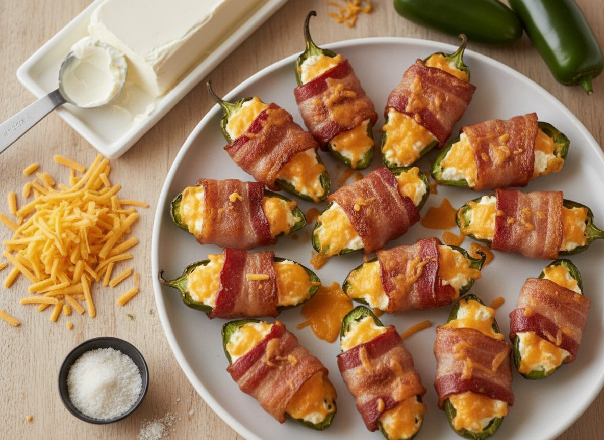 Baked Jalapeño Poppers