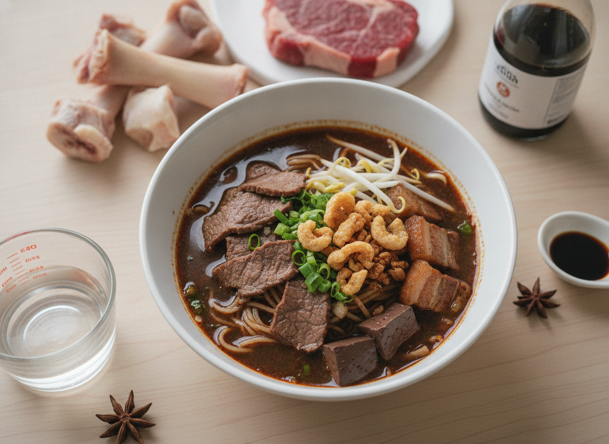 Boat Noodles (Kuay Teow Reua)