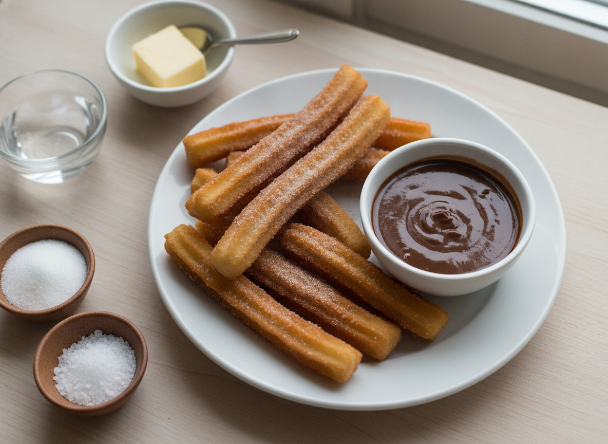 Churros con Chocolate