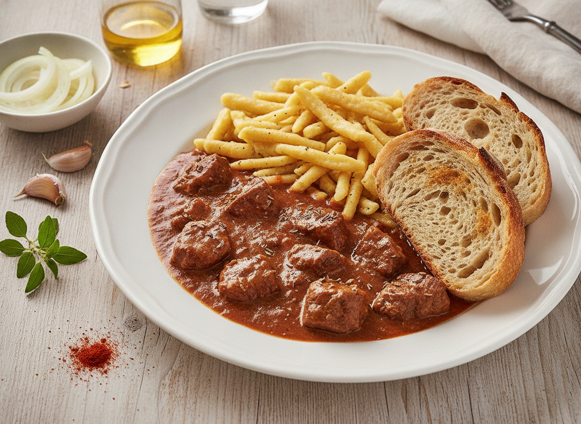 Rindergulasch (German Goulash)