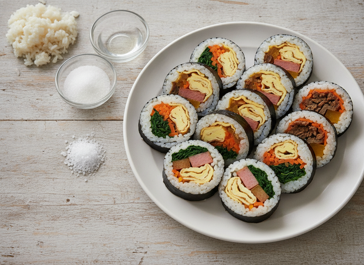 Homemade Kimbap