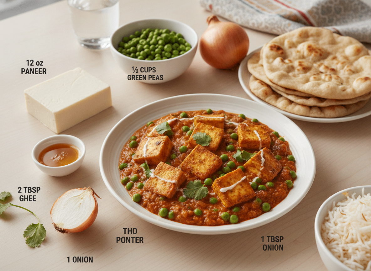 Matar Paneer