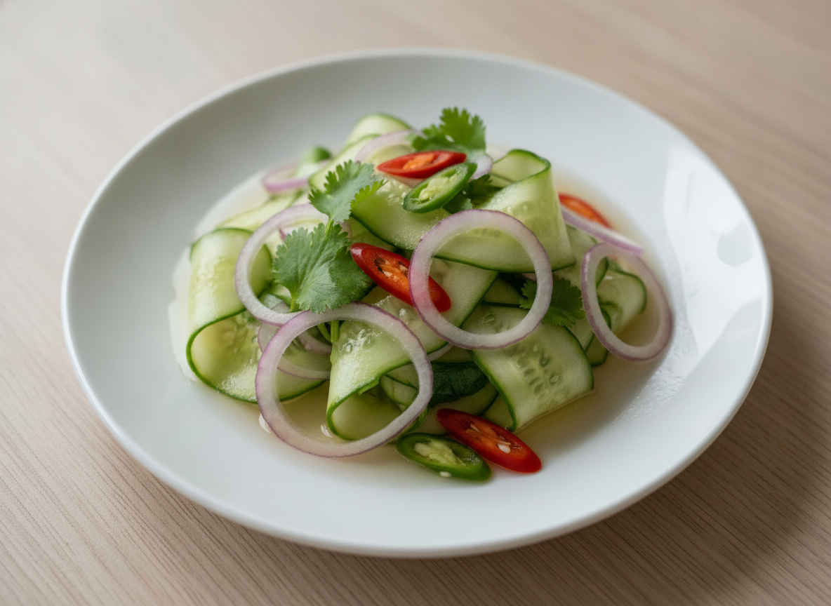 Thai Cucumber Salad (Ajad)