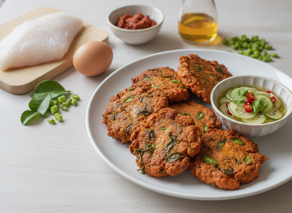 Thai Fish Cakes (Tod Mun Pla)