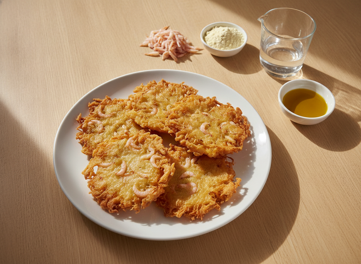 Tortilla de Camarones